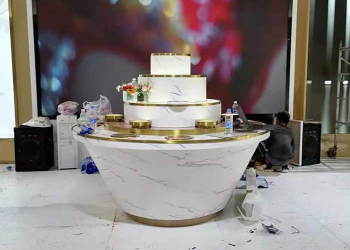  舍得酒業不銹鋼展架—AL07  